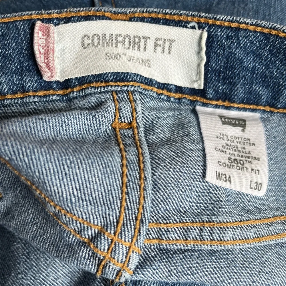 Levi 560 Comfort Fit Jeans 34 x 30 - Picture 2 of 6